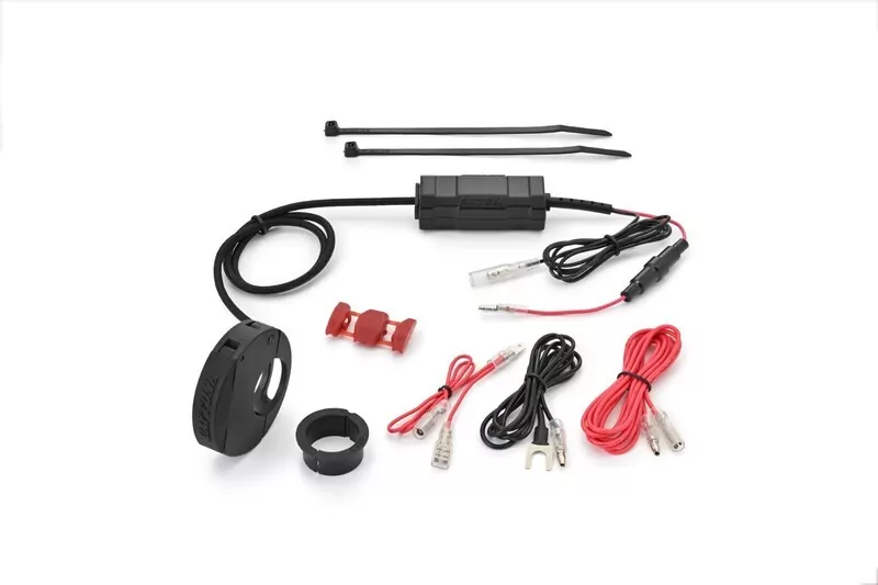 DAYTONA Slim USB Type-C Power Supply Aluminium - Handlebars Ø22,2/25,4