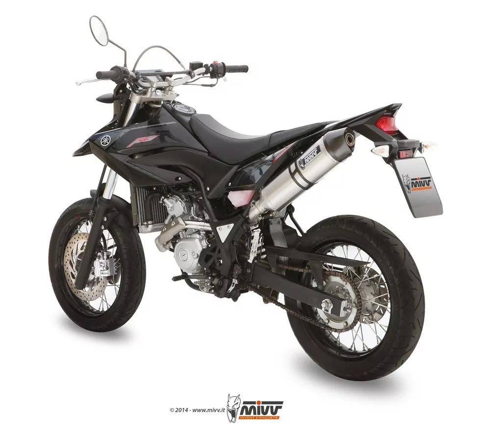 MIVV Stronger Oval Edelstahl Yamaha WR 125 R-X 09-16