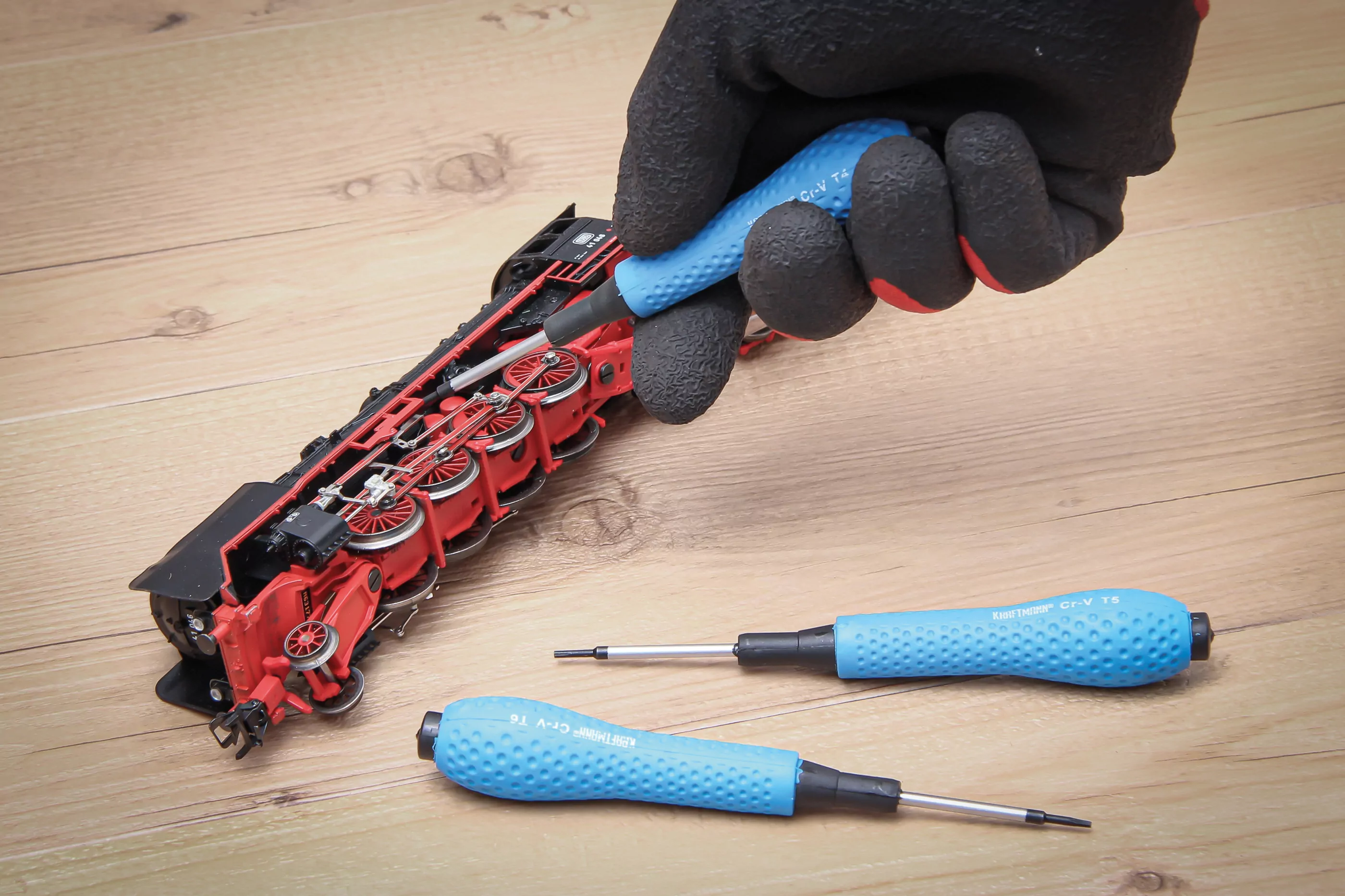 Präzisions-Schraubendreher-Satz | T-Profil (für Torx) T4 / T5 / T6 | 3-tlg.