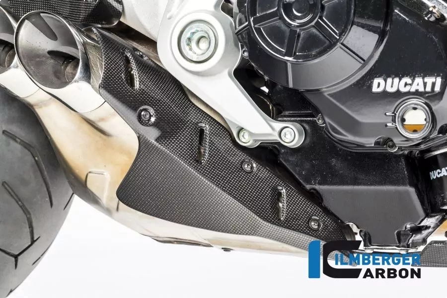 Ilmberger Carbon Schalldämpferabdeckung glanz