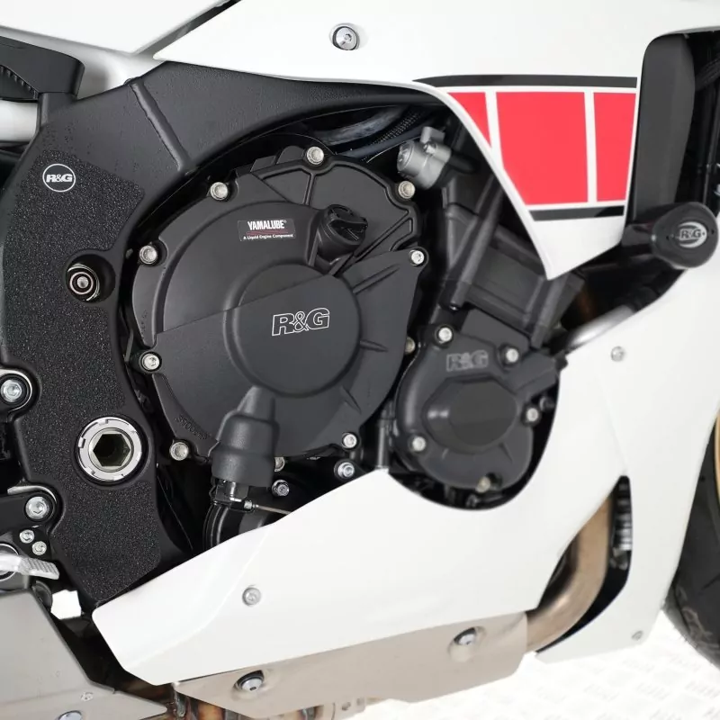R&G FIM PRO Aluminium Motor Protektor Set Yamaha YZF-R1 / R1M 2015-