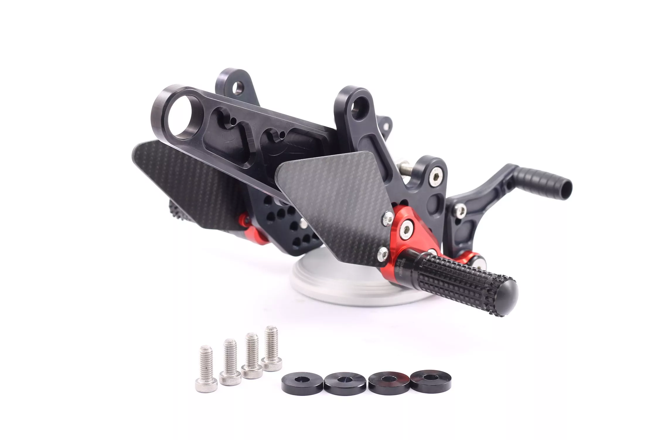 MG Biketec Sportfussrastenanlage / Rastenanlage / Fußrastenanlage mit ABE, gültig in D - A - CH für Ducati Diavel 1200 ab 2011