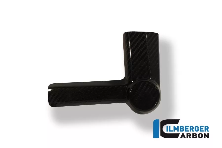 Ilmberger Carbon Sturzpad am Rahmen rechts Carbon