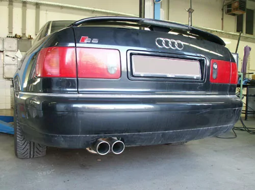 Audi A8/ S8 Typ D2 - ohne Anhängerkupplung Endschalldämpfer - 2x76 Typ 17