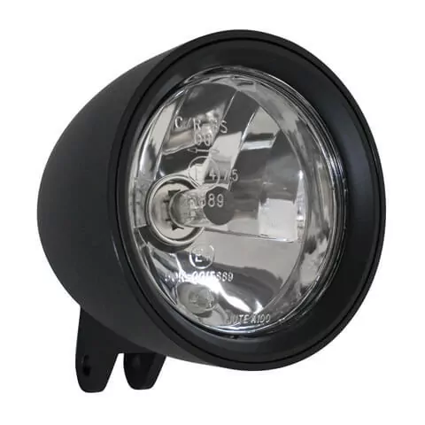 HIGHSIDER pro 4 1/2 Zoll Scheinwerfer Classic 3 Schwarz E-Geprüft (1Stck)