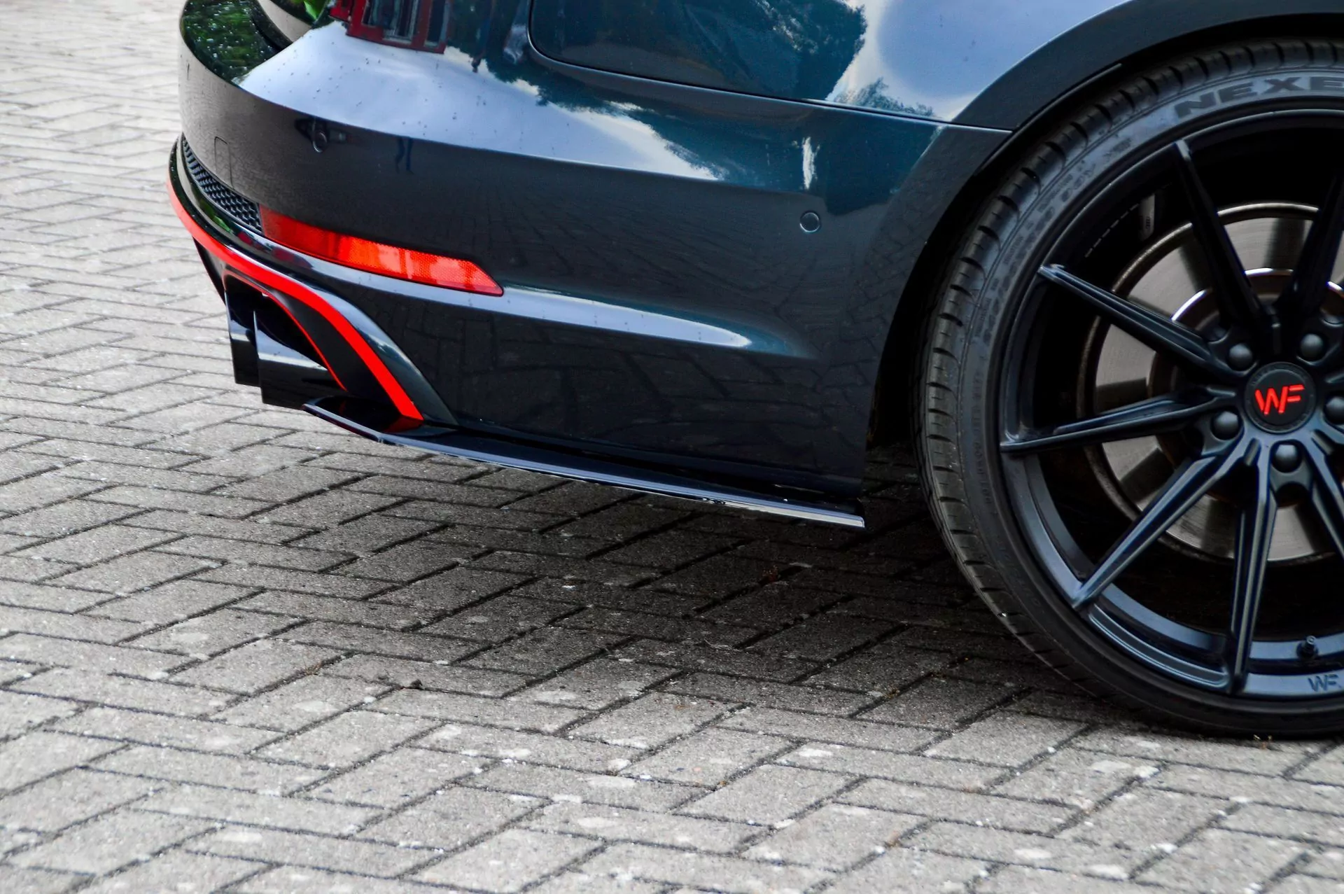 Heckansatz Seitenteile V2 für Audi S4 B9 Bj. 2015-2019