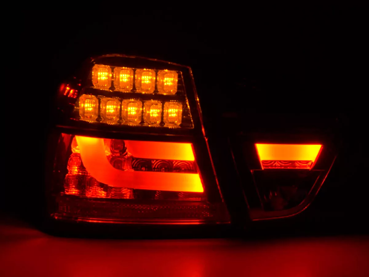 Rückleuchten Set LED BMW 3er E90 Limo Bj. 05-08 schwarz