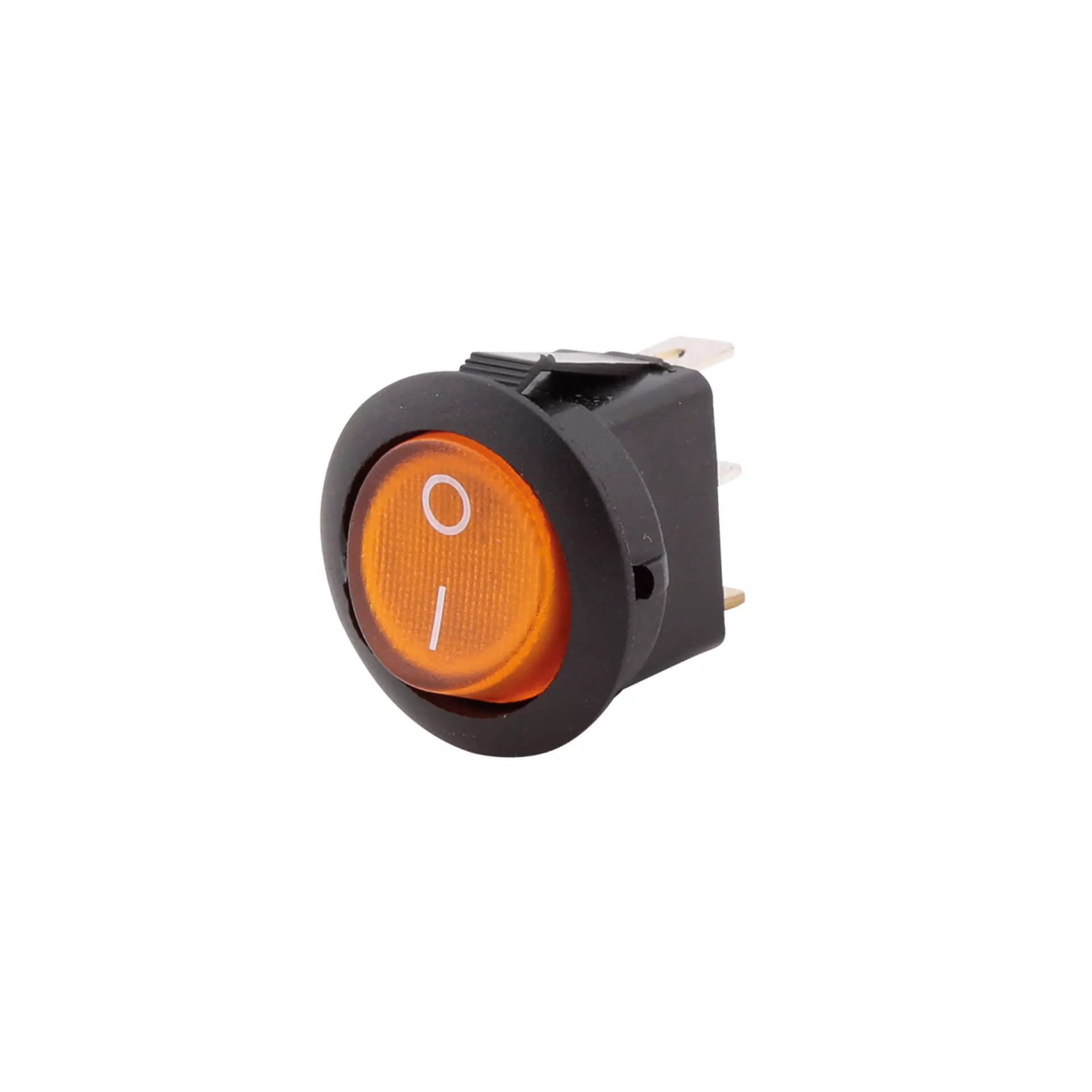 HIGHSIDER smart Switch Universal, On/Off, For Clamping, Yellow Illuminated (1pc)