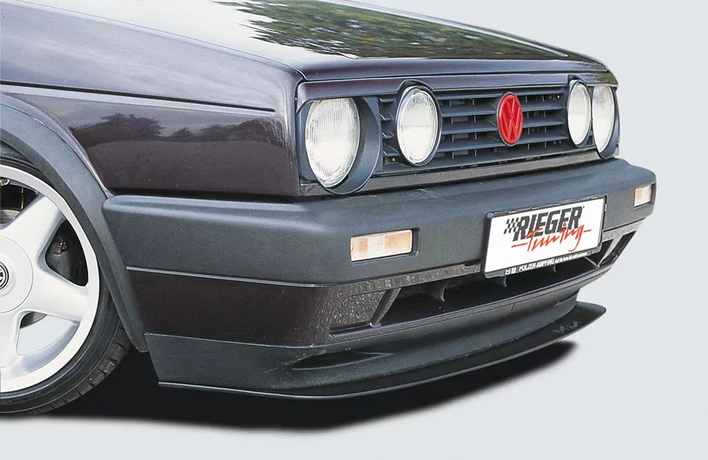 Rieger Spoilerschwert für VW Golf 2 |  83-91 für GL, GTi ab 8/89 mit orig. Stoßstange