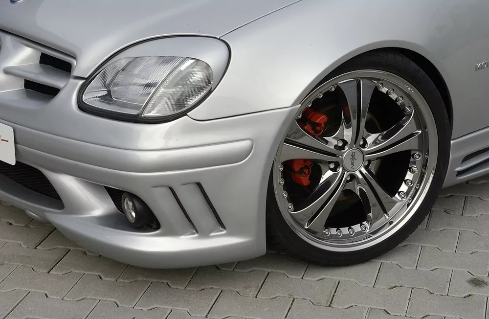 Rieger Scheinwerferblenden für Mercedes SLK (R170) -  09.96-12.00 carbon optik
