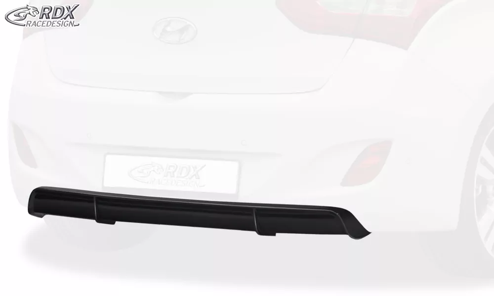 RDX Heckansatz für HYUNDAI i30 GD 2012+ Diffusor Heckblende Heckdiffusor