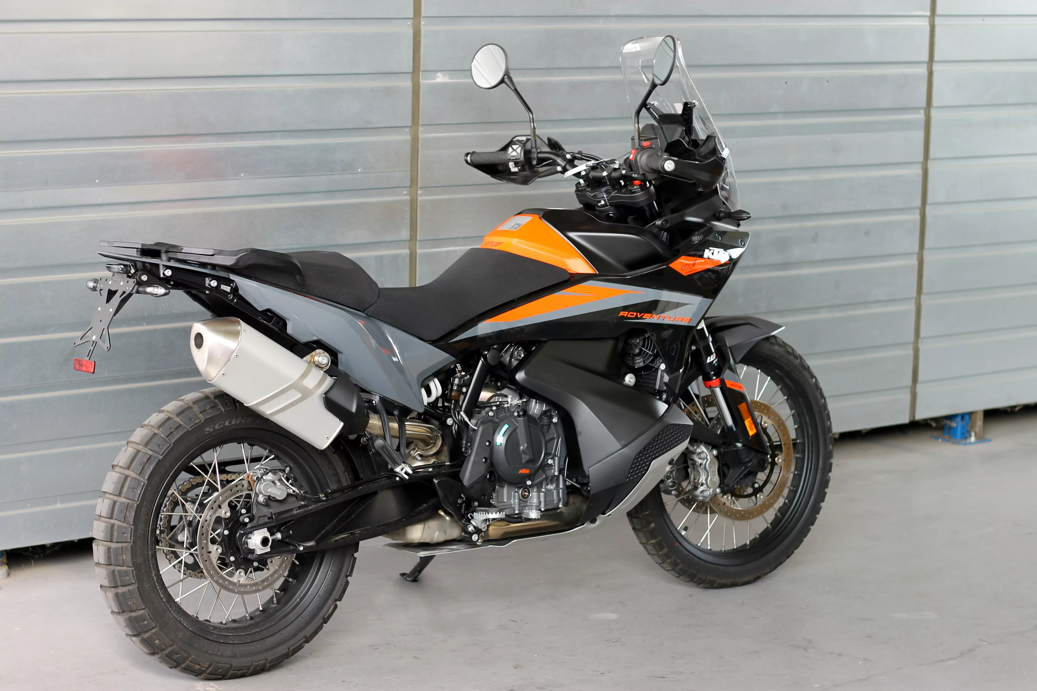 MG Biketec Kennzeichenhalter für KTM 790 Adventure ab 2019