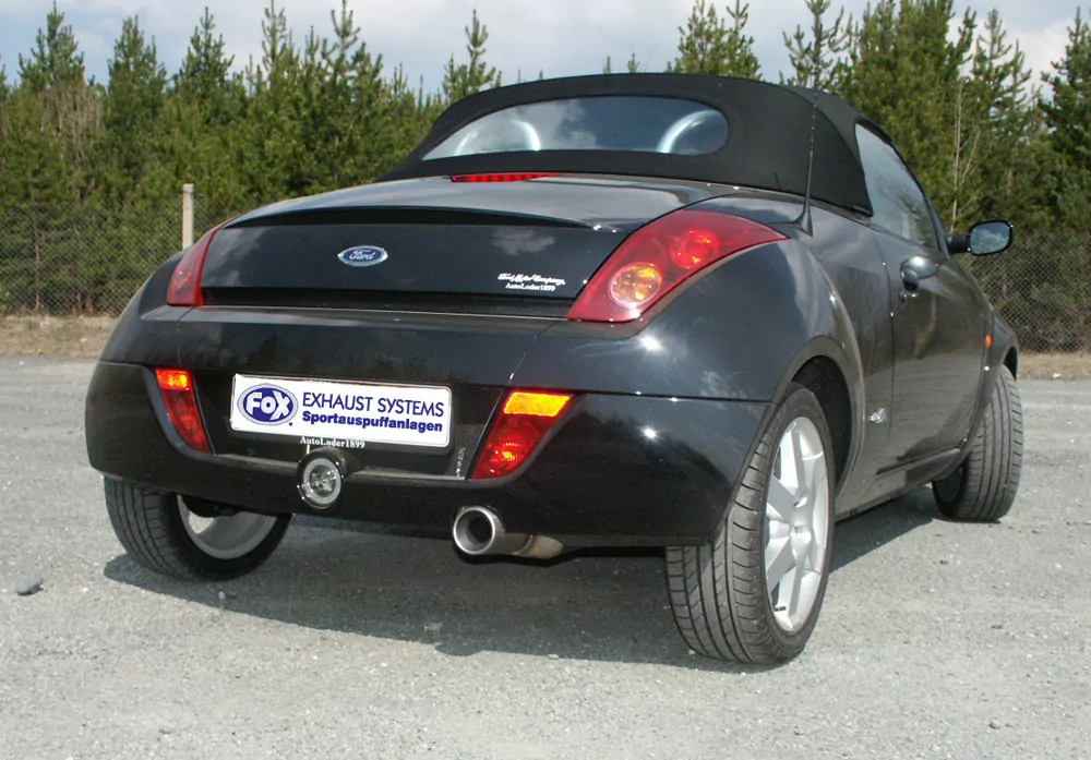 Ford Street Ka  Endschalldämpfer - 1x80 Typ 13