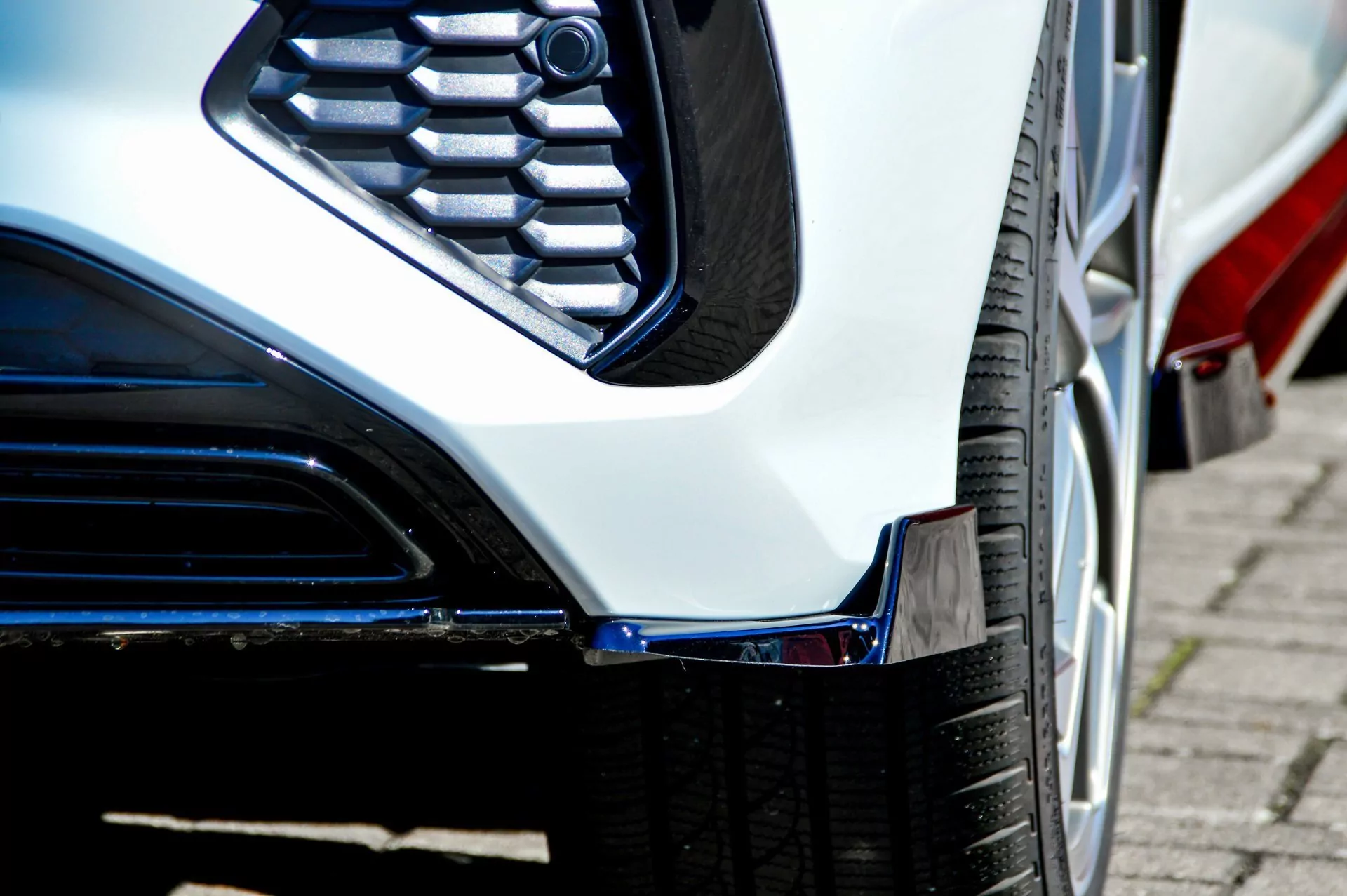 Heckansatz Seitenteile mit Wing aus ABSfür Audi A3 S3 8Y S-Line Limousine