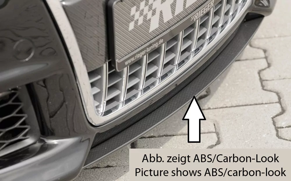 Rieger Spoilerschwert für Audi A4 (8H) | Cabrio 04.02-12.05 (bis Facelift) für Spoilerstoßstange 55260/61/62/63