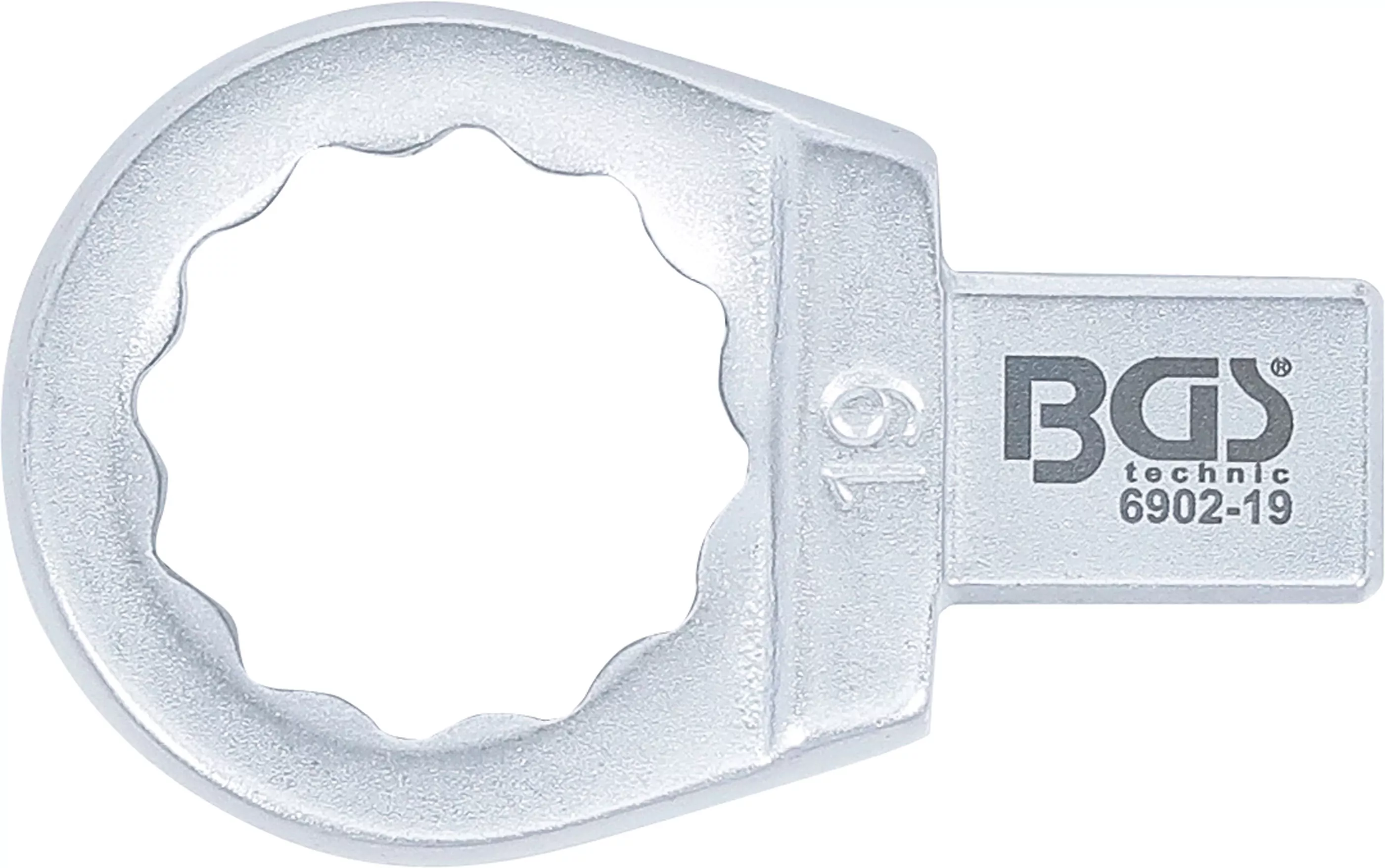 Einsteck-Ringschlüssel | 19 mm | Aufnahme 9 x 12 mm