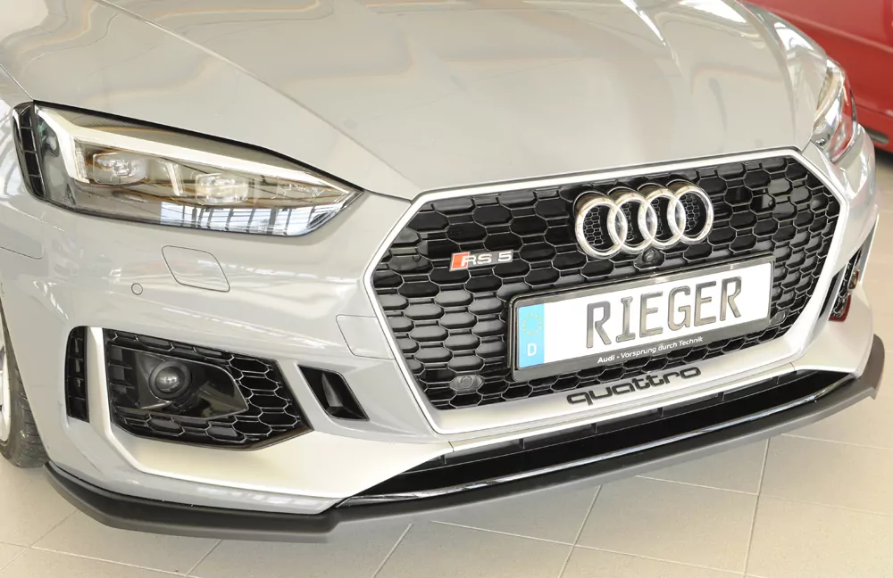 Rieger Spoilerschwert für Audi RS5 (B9/F5) - Coupe 03.17-02.20 (bis Facelift) carbon optik