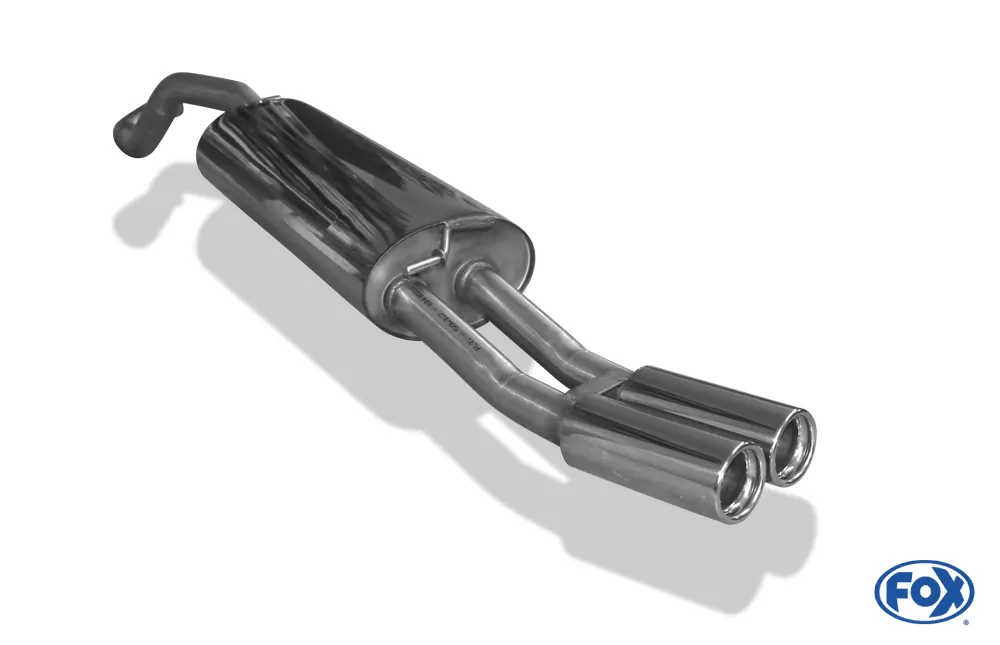 Skoda Octavia Typ 1U  Endschalldämpfer  - 2x76 Typ 13