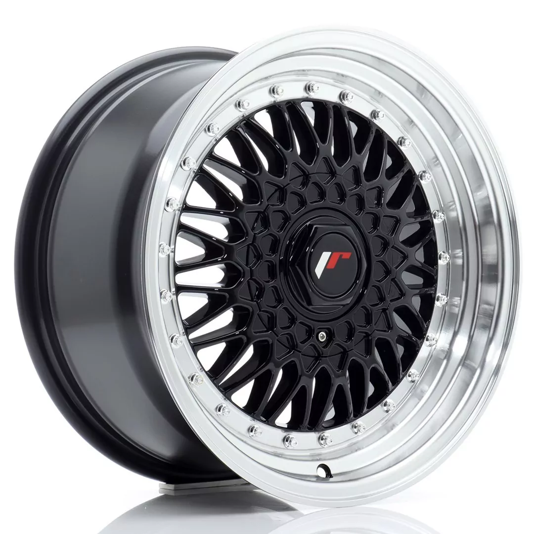 JR Wheels JR9 16x8 ET25 4x100/108 Glossy Black