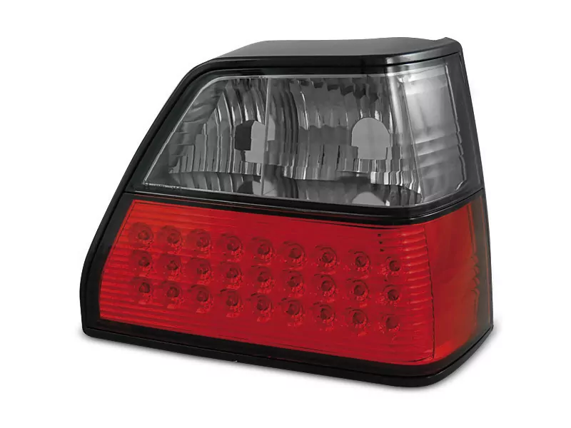Led Tail Lights Red Smoke Fits Vw Golf 2 08.83-08.91