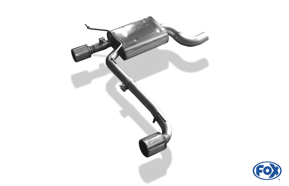 BMW E90/91/92 - 325d/ 330d  Endschalldämpfer Ausgang rechts/links - 1x90 Typ 12 rechts/links