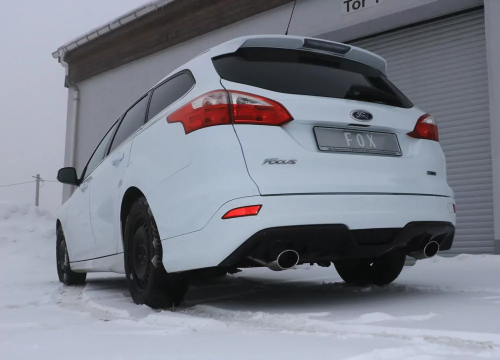 Ford Focus III Ecoboost - Turnier/ Kombi mit Stylingpaket  Endschalldämpfer Ausgang rechts/links - 115x85 Typ 32 rechts/links