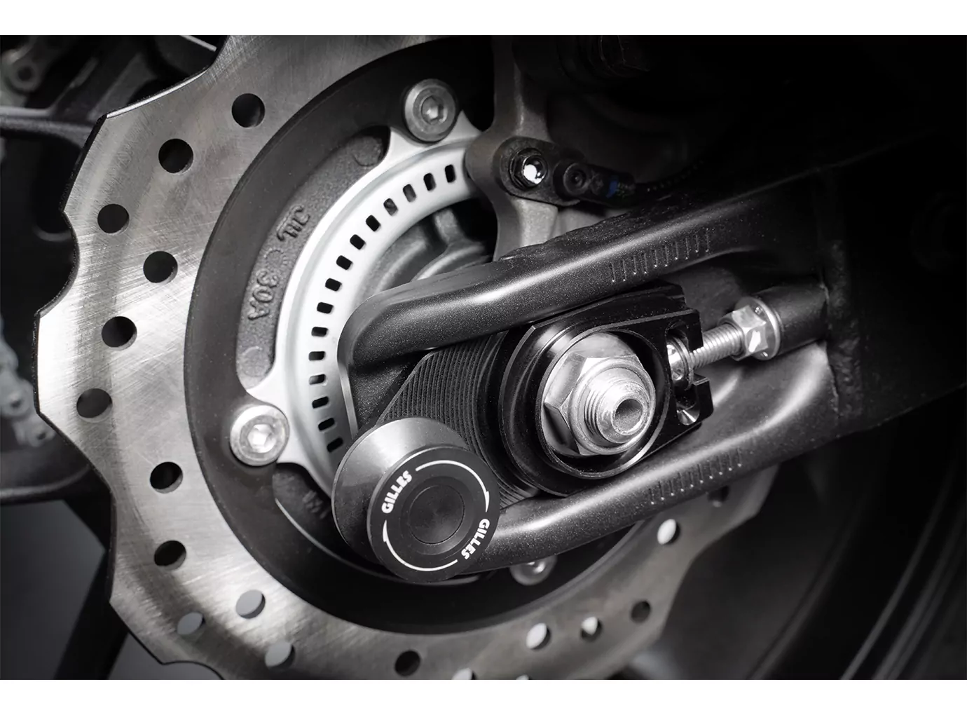 Gilles Tooling Kettenspanner für Honda CB750 Hornet CB500F Hornet NX500 CBR500R Modelljahr 2023-