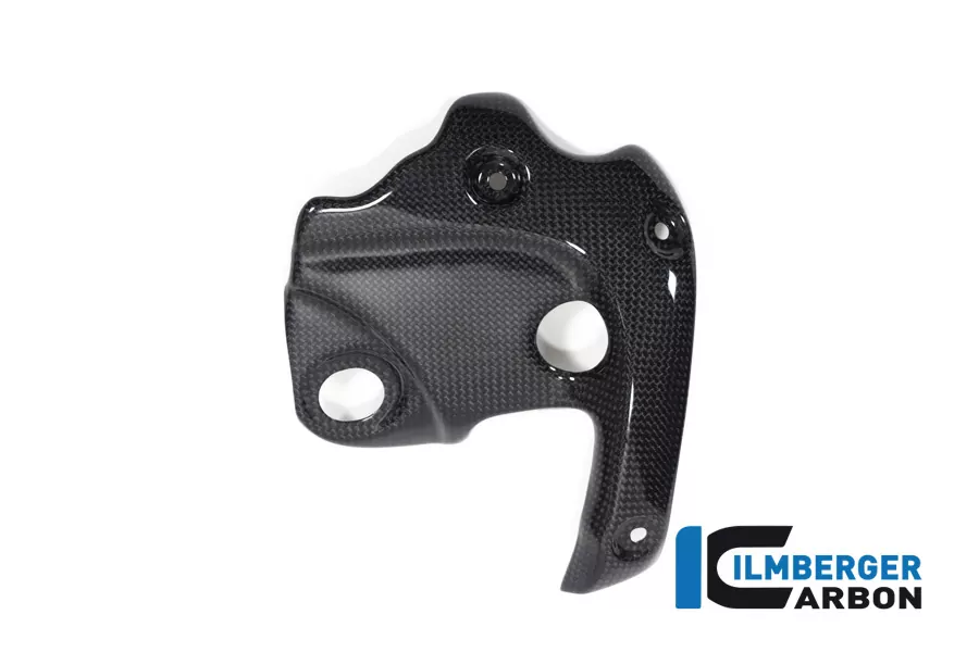 Ilmberger Carbon Auspuffhitzeschutz am Krümmer mit ABE glänzend für Ducati Diavel 1260 ab Modelljahr 2019-