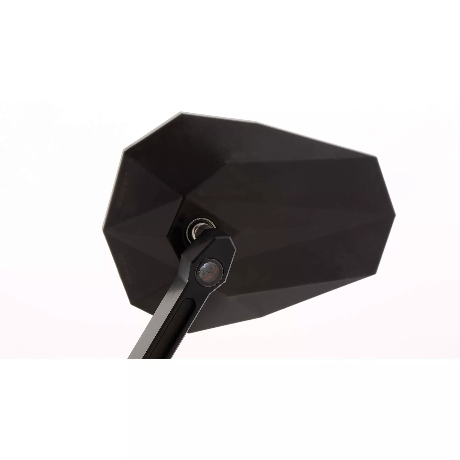 HIGHSIDER pro Handlebar Mirror Stealth -X2 Black With LED Indicator (Pair)