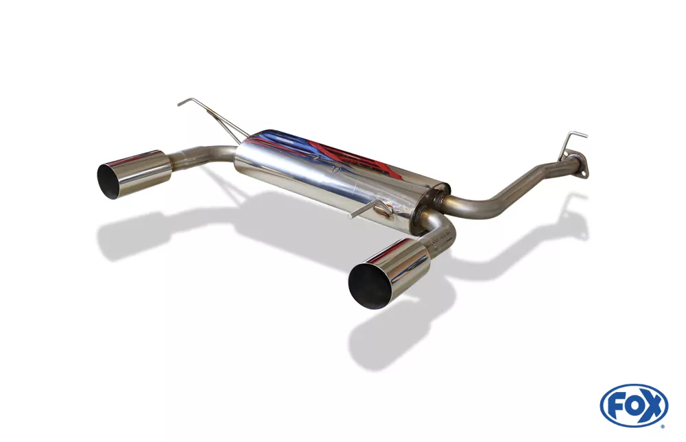 Honda Prelude V BB9  Endschalldämpfer quer Ausgang rechts/links - 1x90 Typ 10 rechts/links