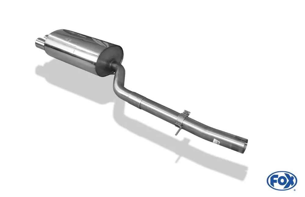 BMW E46 320d  Endschalldämpfer einflutig - 2x76 Typ 10