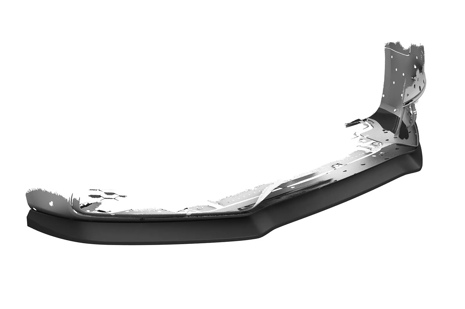 Cup-Spoilerlippe mit ABE für Audi A5/S5 8T CSR-CSL187-M Carbon Look (matt)