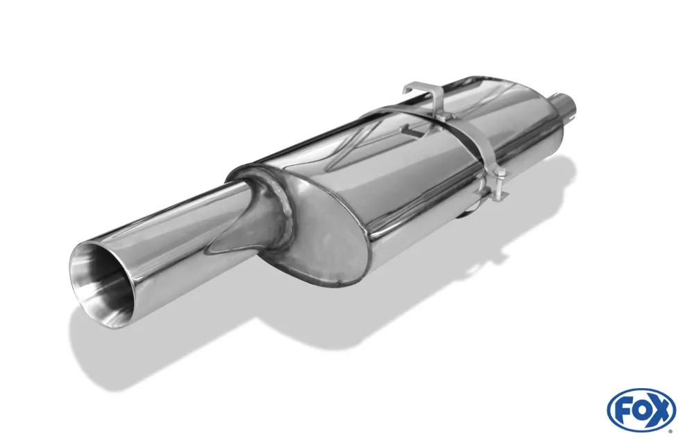 Opel Kadett E-CC  Endschalldämpfer - 1x80 Typ 24