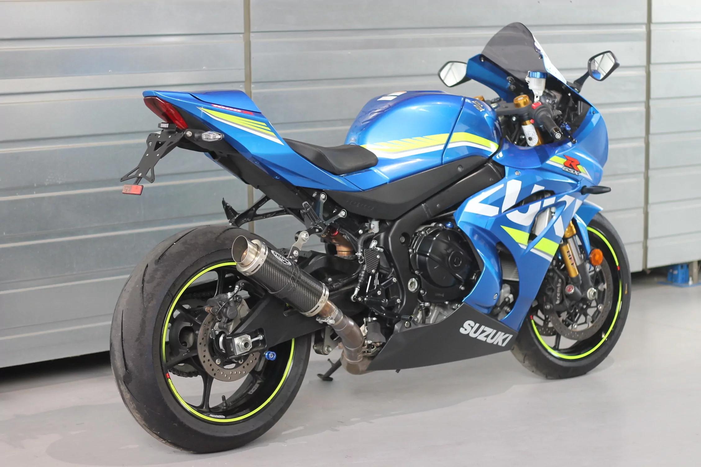 MG Biketec Sportfussrastenanlage / Rastenanlage / Fussrastenanlage mit ABE, gültig in D - A - CH für Suzuki GSX-R 1000 / R ab 2017