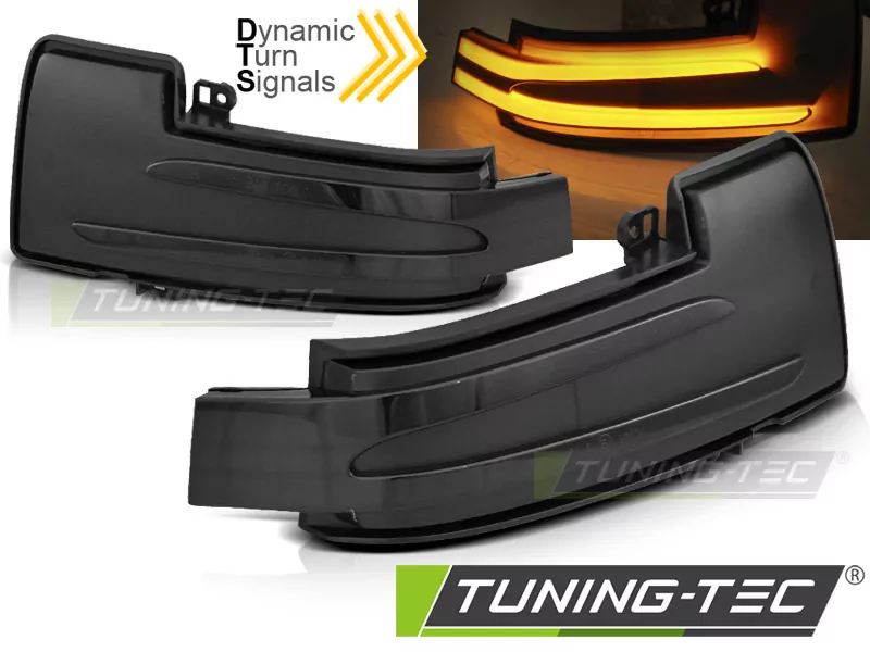 Side Direction In The Mirror Smoke Led Seq Fits  Mercedes W166/ W463/ W251