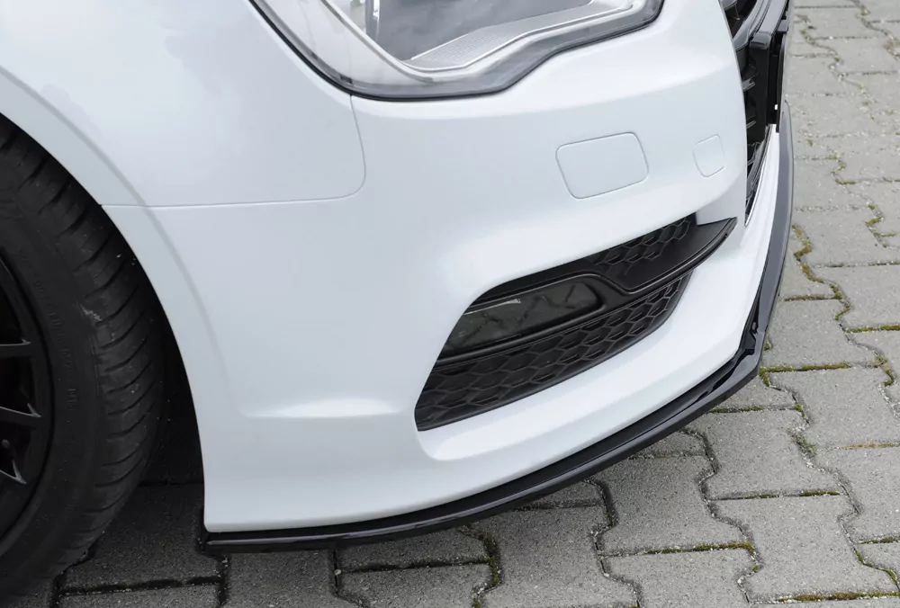 Rieger Spoilerschwert für Audi A3 (8V) | 3-tür. (Cabrio 8V7) 07.12-08.16 (bis Facelift) für orig. S-Line Frontschürze