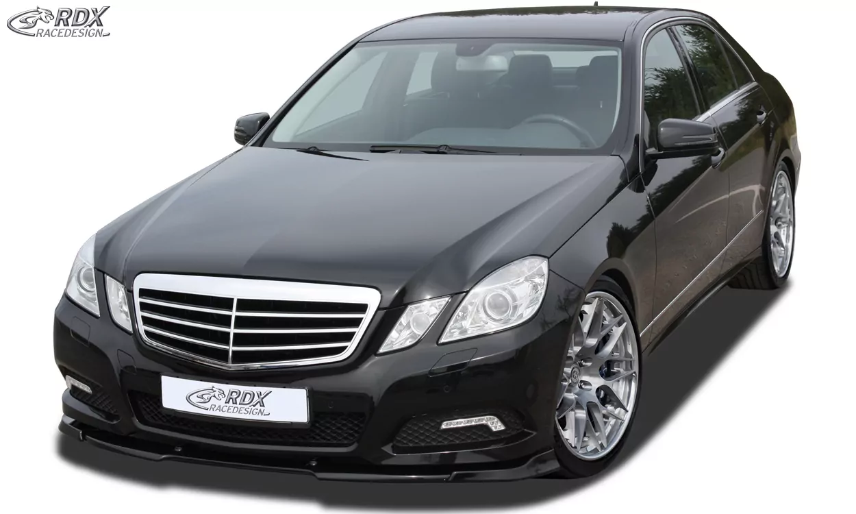 RDX Frontspoiler VARIO-X für MERCEDES E-Klasse W212 2009-2013 Frontlippe Front Ansatz Vorne Spoilerlippe
