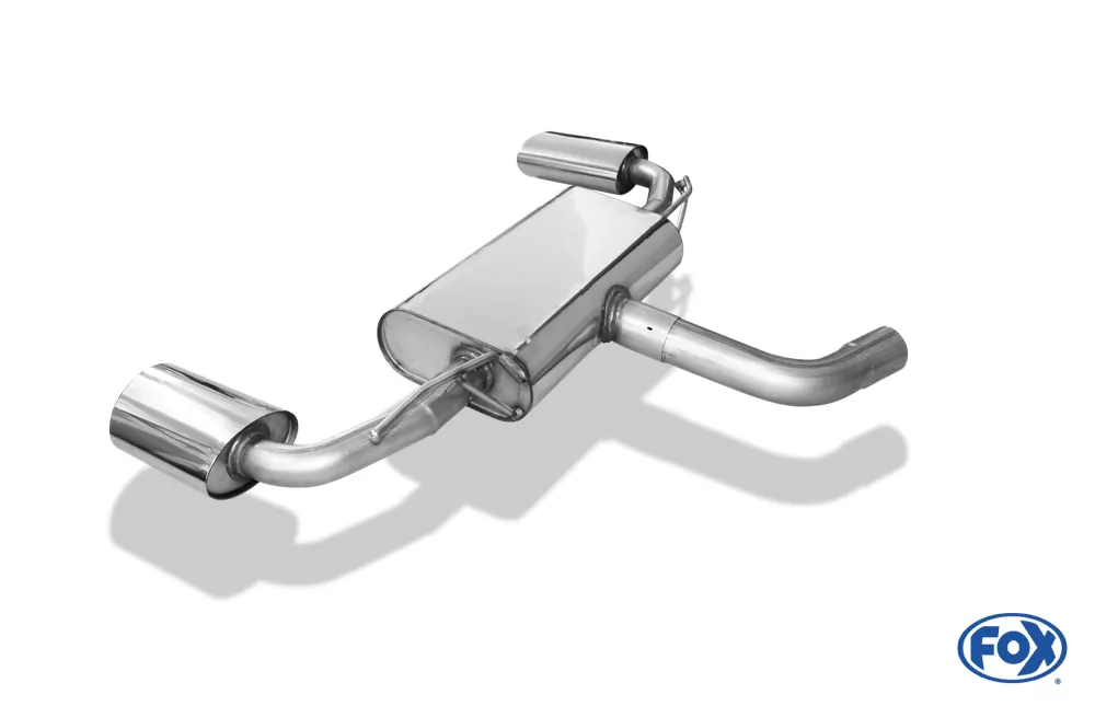 Audi A3 - 8V 3-türer  Endschalldämpfer quer Ausgang rechts/links - 160x90 Typ 38 rechts/links