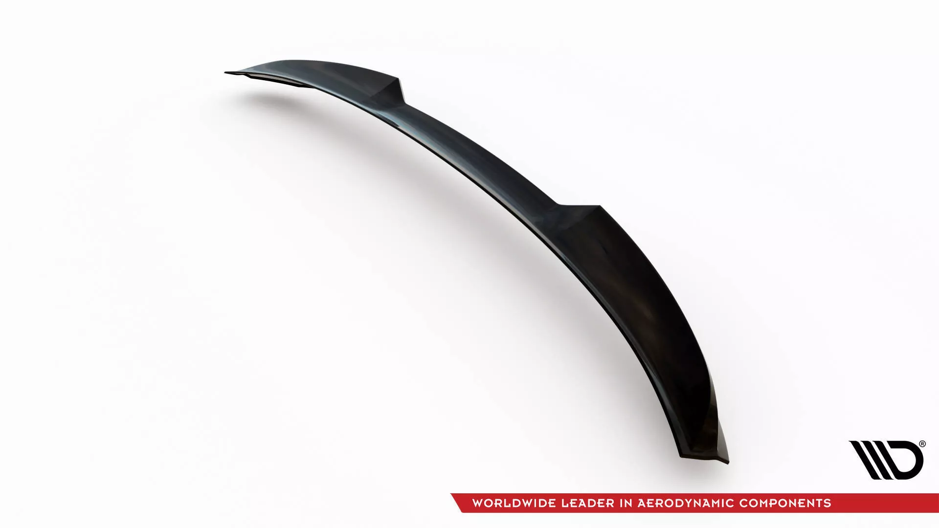 Niedriger Spoiler CAP Für 3D Bentley Bentayga Mk1  Schwarz Hochglanz