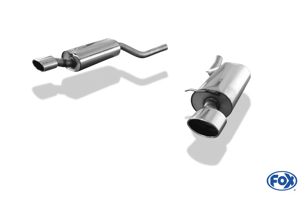 Audi A6/ S6 Typ 4B quattro  Endschalldämpfer rechts/links - 140x90 Typ 32 rechts/links für originale RS6-Stoßstange