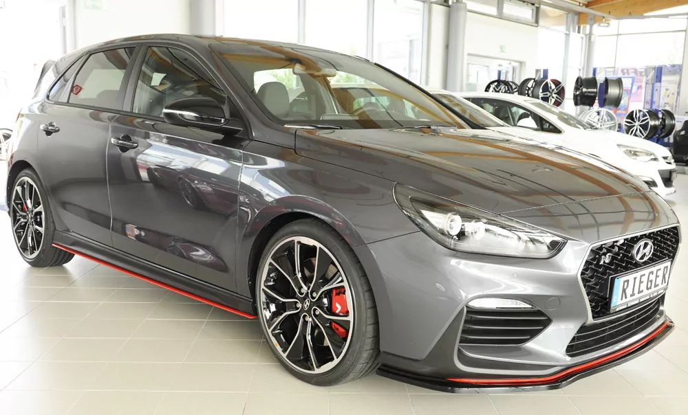 Rieger Seitenschweller rechts ansatz für Hyundai i30 N-Performance  (PDE) 5-tür. (Schrägheck) 05.21- (ab Facelift)