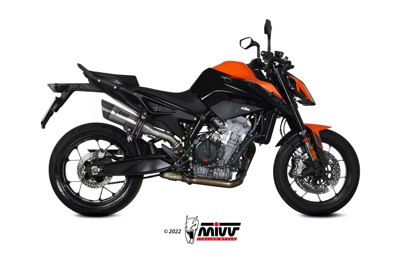 MIVV X-M5 Titan Schwarz KTM 790 DUKE 18-20 - 790-890 DUKE 23-