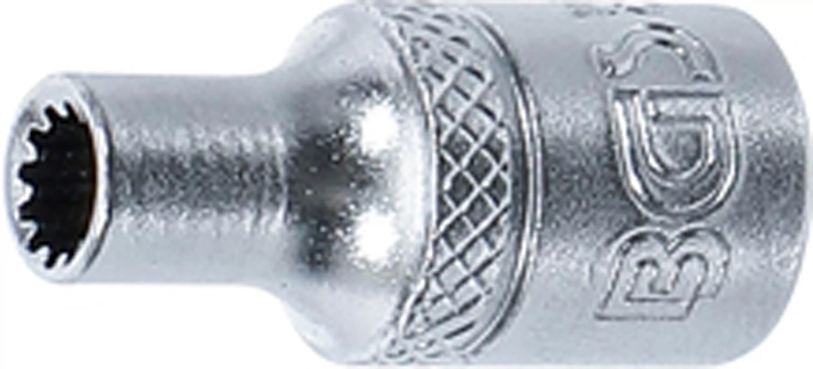 Steckschlüssel-Einsatz Gear Lock | Antrieb Innenvierkant 6,3 mm (1/4") | SW 4 mm