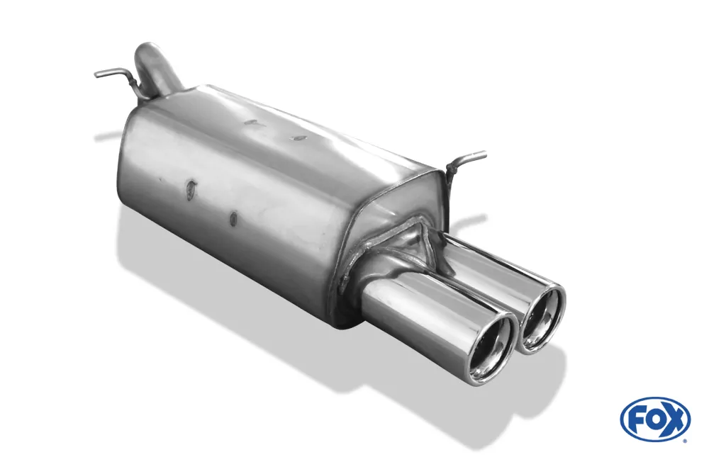 Hyundai Getz - 3/5 türer  Endschalldämpfer - 2x80 Typ 13