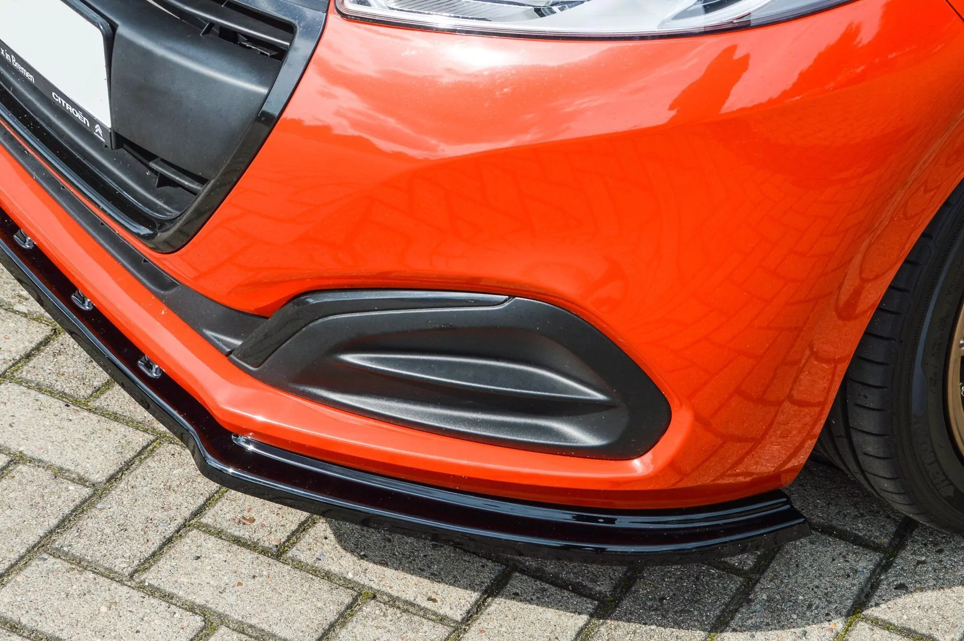 Cuplippe Frontspoilerlippe für Peugeot 208, Facelift