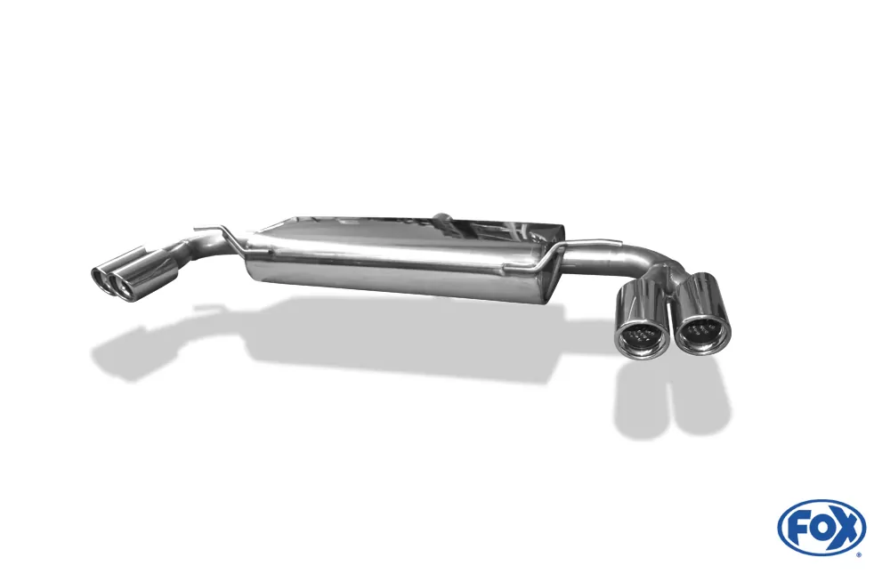 Audi TT 8J - Turbo  Endschalldämpfer rechts/links - 2x80 Typ 17 rechts/links