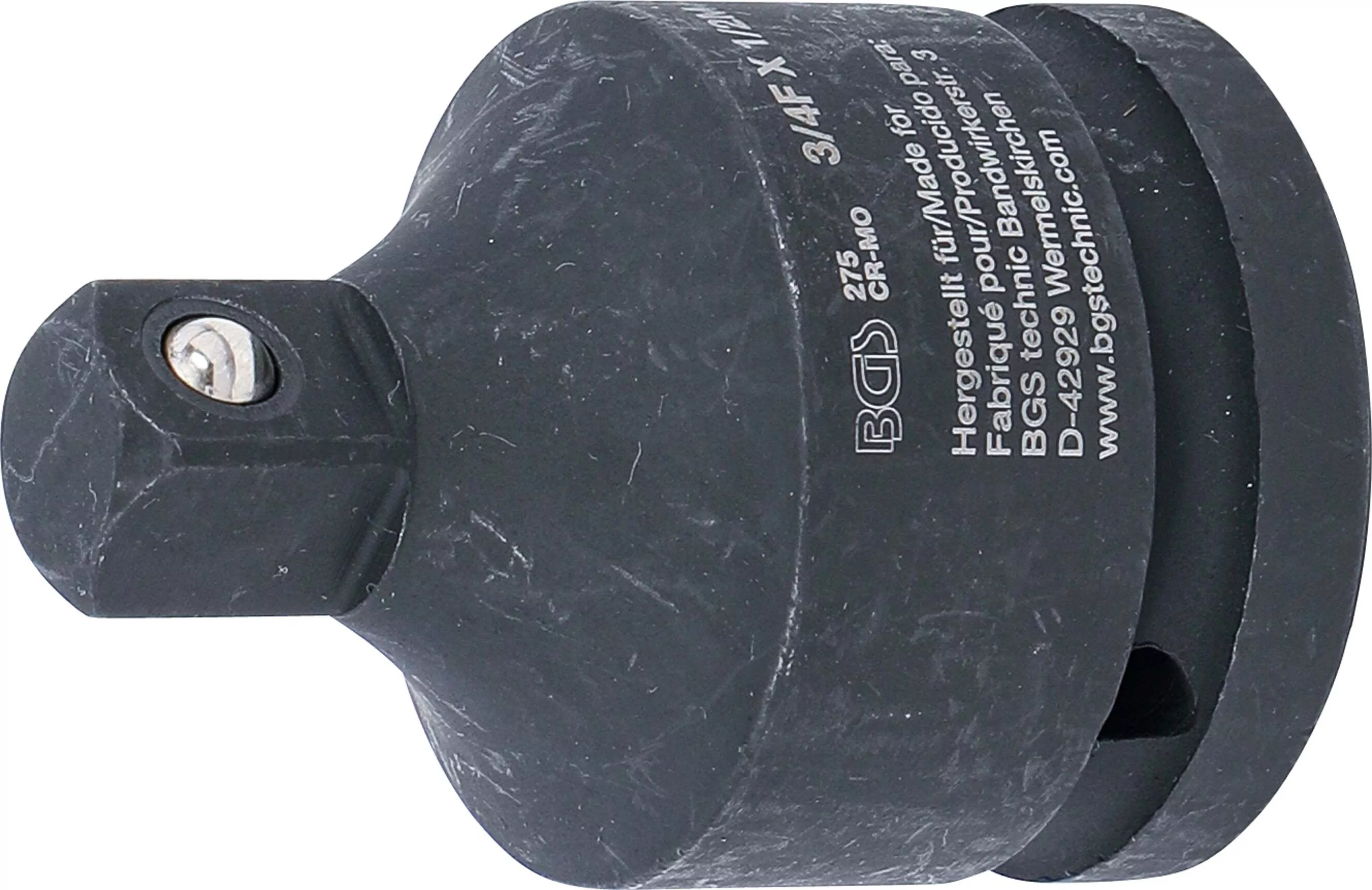 Kraft-Steckschlüssel-Adapter | Innenvierkant 20 mm (3/4") - Außenvierkant 12,5 mm (1/2")