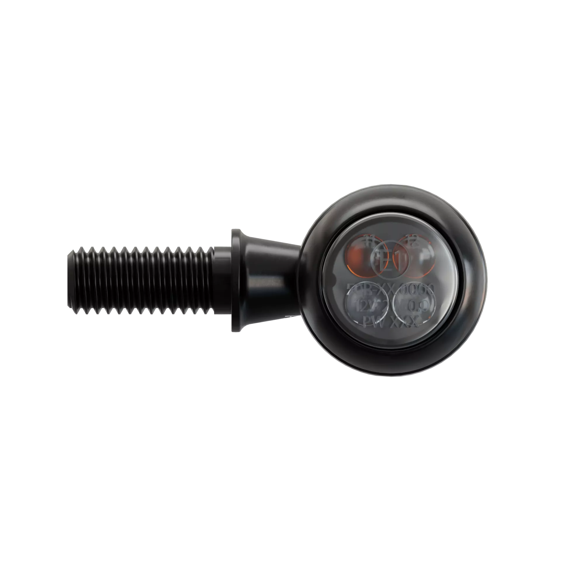 HIGHSIDER smart Circula-S Rück-, Bremslicht, Blinker Schwarz/Getönt 3in1, E-Geprüft (Paar)