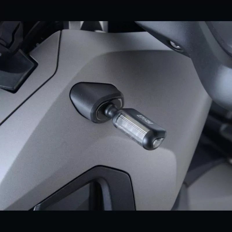 R&G Blinker Adapter Set vorn Honda X-ADV 2017- / CBR 650 R 2019- / CB 650 R (vorn und hinten)