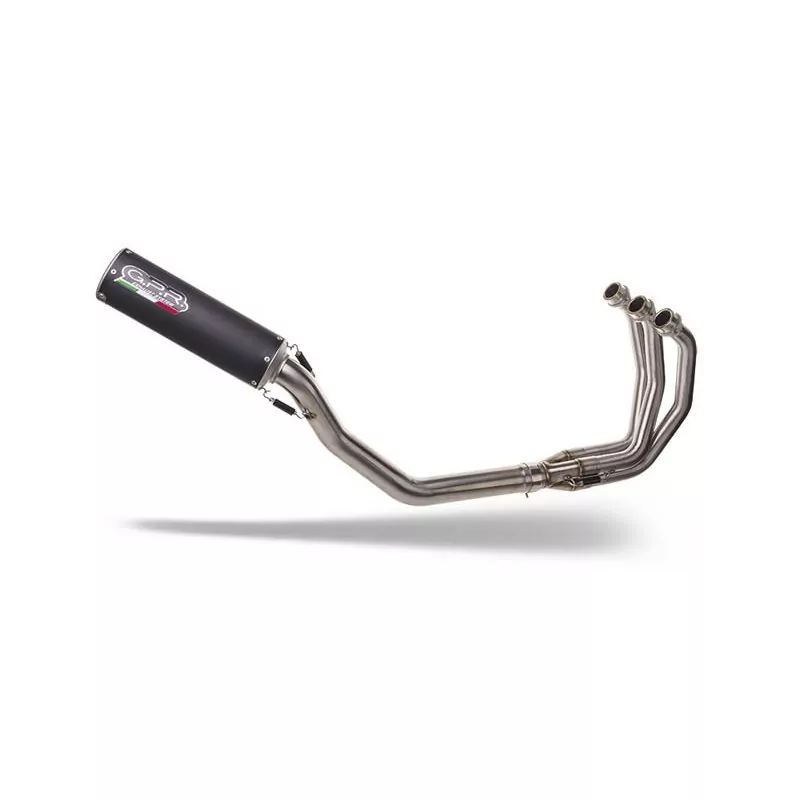 Triumph Tiger Sport 660 2022-2024, M3 Black Titanium, Homologated legal full system exhaust, including removable db killer and c